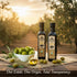 8.45 oz. Pack 2 Ellora Farms, Olive Oil Extra Virgin Organic, Traceable Greek, High phenols Cold press, Kosher, Glass