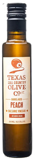 Peach Balsamic Vinegar - Gourmet Barrel Aged Infused Balsamic Vinegar - Great