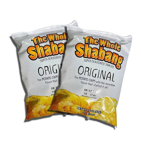 Forat 1.5 Oz (Pack 12) The Whole Shabang Potato Chips by Moon Lodge Bundled by Snacks - Original Flavor