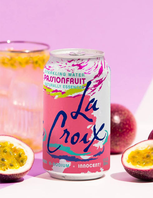 12 Oz (pack 12) La Croix Sparkling Water, Passionfruit, Fl
