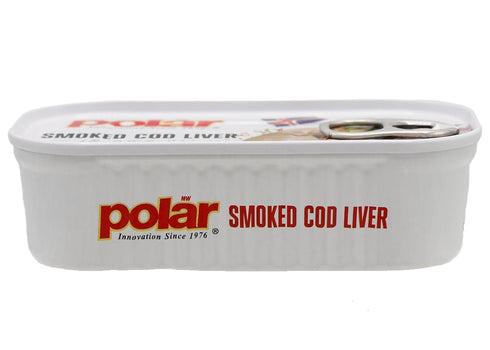 4.27 oz Omega-3, (Pack 12) MW Polar Smoked Cod Liver in Oil Wild-Caught, Rich in Ready to Eat Premium Quality Seafood