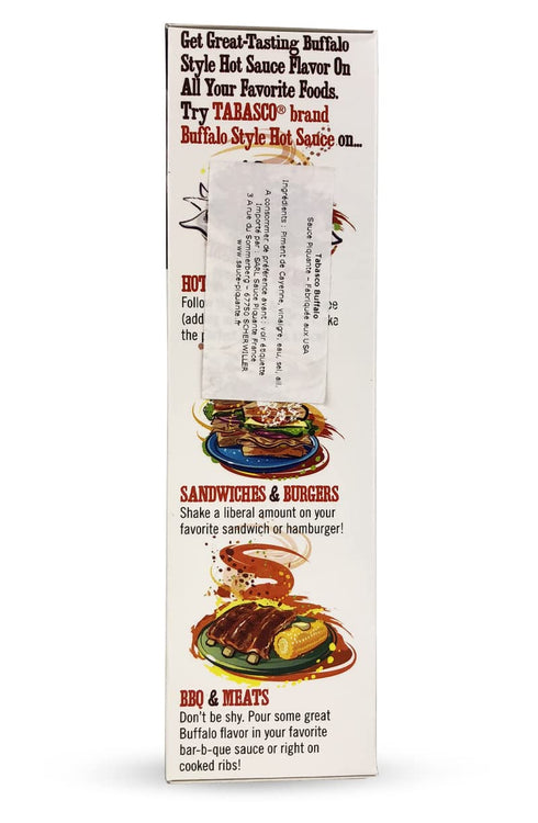 5 Oz Tabasco Brand Hot Pepper Sauce - Buffalo Wing Style