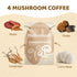 30 3.7 oz Hellomush Organic Instant Mushroom Coffee with Lions Mane, Reishi, Chaga and Cordyceps Coffee Servings