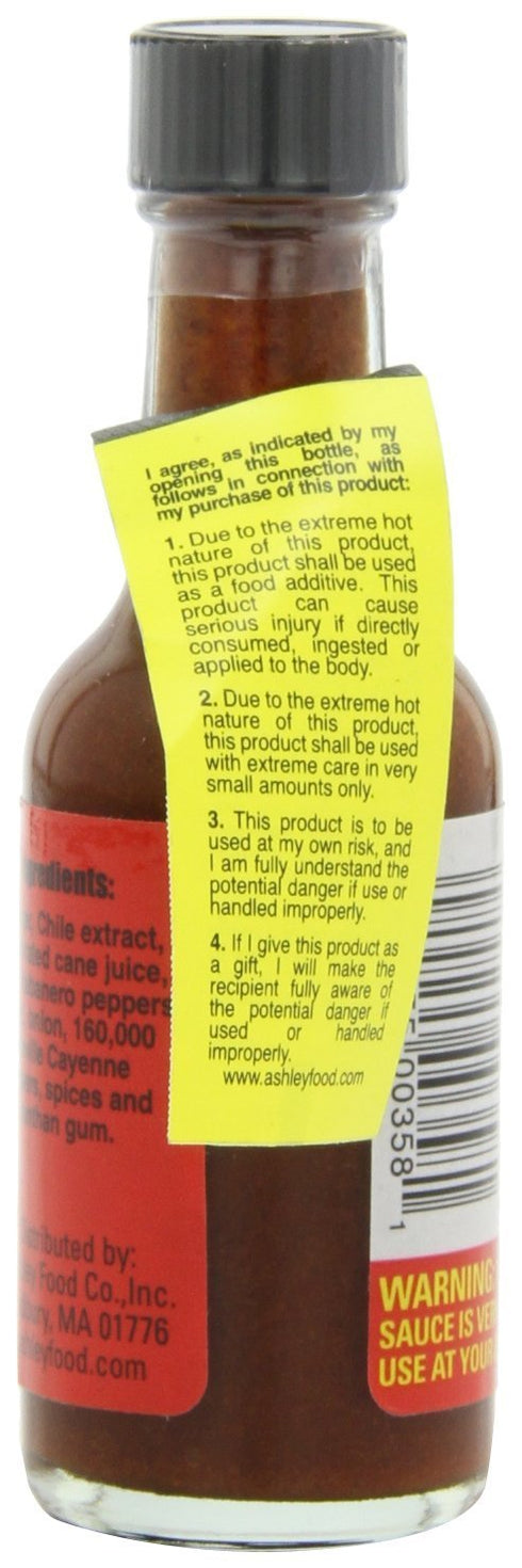 357 Pack 1.7oz Mad Dog Hot Sauce Mini Travel - Contains Two Bottles
