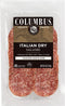 Columbus Sliced Dry Italian Salame, Salami Deli Meat For Sandwiches, Charcuterie, And