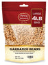 Spicy World Garbanzo Beans - Chickpeas Dried 4 LB Bag - All Natural, Sproutable,