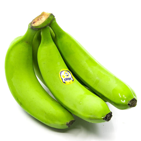 Since 1979 Congo 8 (3.6 Congo Cooking Bananas, Hard Green, Guineo, Not For Ripening Pound Box Kilograms)
