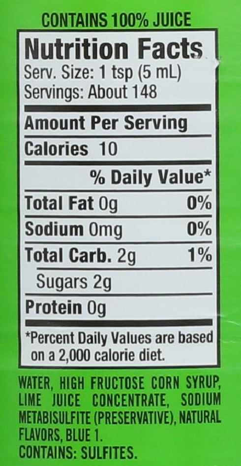 Rose's 25 Oz 1 Pack West india Sweetened Lime Juice Fl