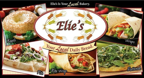 Elie's Bagels-40 Plain total individually wrapped Extended shelf life Bagels