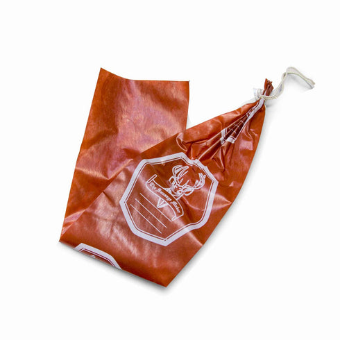 65mm, (20pcs) The Sausage Maker - Mahogany Deer Print Collagen Sausage Casings, Pre-Tied