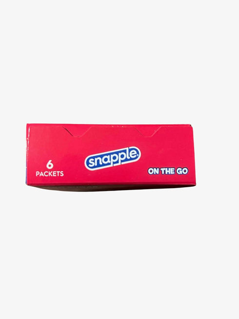 Snapple 6 Packs Fruit Punch Drink Mix- Powder Sticks | Zero Sugar | On-The-Go Hydration