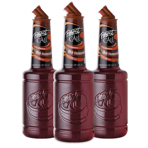 Finest Call Premium Old Fashioned Drink Mix, 1 Liter Bottle (33.8 Fl