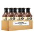 17 (Pack 6) G Hughes Sugar Free Carolina Style BBQ Sauce, Sweet Heat, No High Fructose Corn Syrup, Low Carb, Gluten