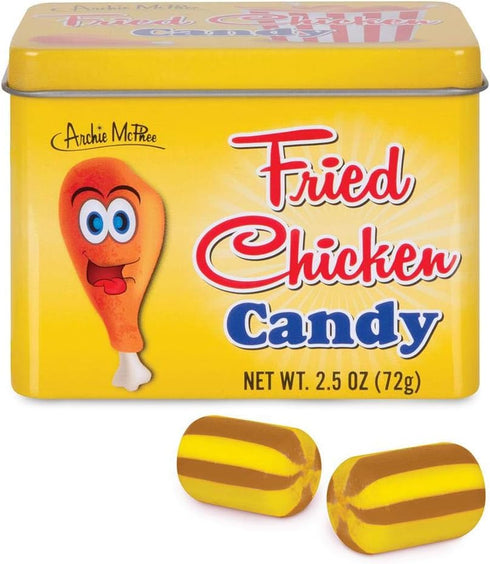 Accoutrements Fried Chicken Flavored Candy - in Collectible Tin!