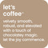 11 oz. 12 pack, 100% happy coffee canned mocha latte, cans, notes of cocoa & elation, arabica beans, no artificial