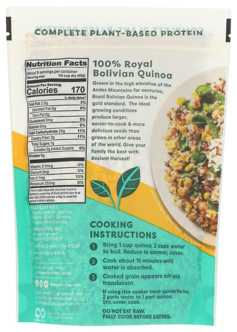 12 oz (340 g)(pack 2) Ancient Harvest, Quinoa, Harmony, Tri-Color Blend