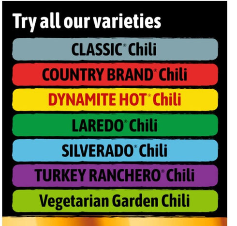 STAGG 15 (12-Pack) CLASSIC Chili No Beans, Ounce