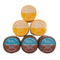 Races del Huerto. Amaranth Wafers Thins-Obleas Low calorie Snack. (Yellow (Vanilla and