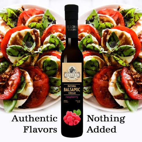 ELLORA FARMS A HEALTHY TOMORROW, TODAY Pack Pack 2 Ellora Farms, Combo Fresh Orange and Raspberry Infused Balsamic