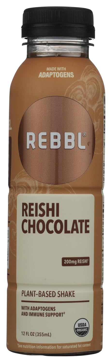 REBBL Organic Reishi Chocolate Elixir, 12 FZ
