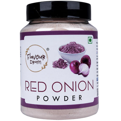 Flavour Drum Red Onion Powder 200g (7oz) Flavorful Onion Powder for Seasoning