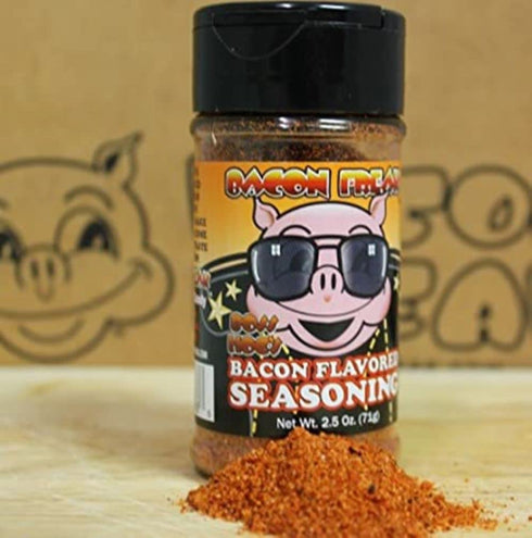 Boss Hog Bacon Flavored Seasoning, 2.5 oz - Delicious Bacon Spice Blend for Meats and More