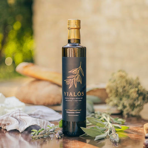 2025 100% 500 mL Yials Extra Virgin Olive Oil Greek Single Estate, NYIOOC Winner | Koroneiki, Small Batch, Cold