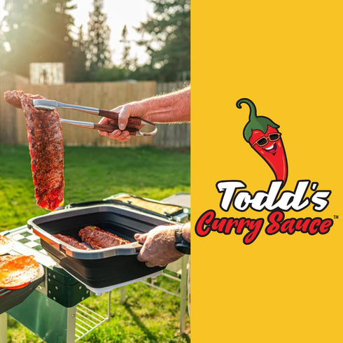 (12oz) Todd's Curry Sauce | Sweet Curry with Mild Spice | You Only Have To Taste It Once
