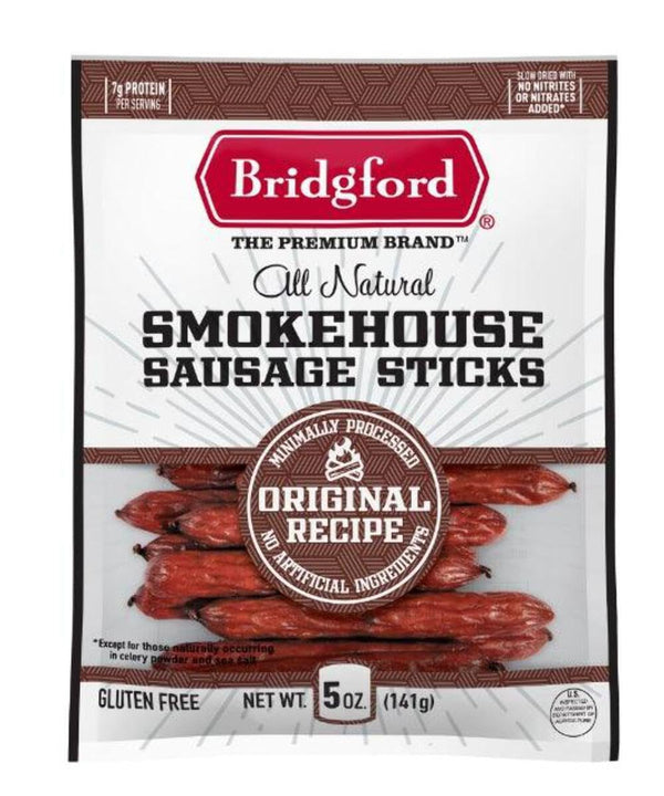 Bridgford, Sweet Baby Ray's Smokehouse Sausage, 5 Ounce
