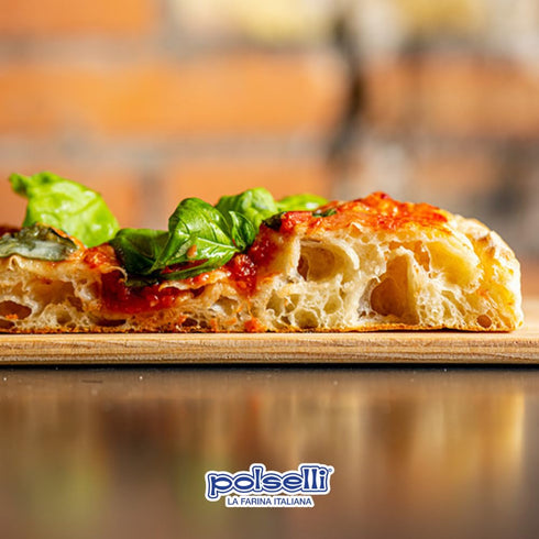 1 POLSELLI kg, Semola Flour, Semolina Rimachinata di grano duro, Great for Bread, Pizza, or Pasta making