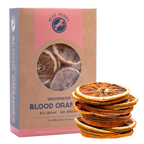 BlueHenry Dehydrated Blood Orange Wheels - 2.5 oz - 20+ slices -