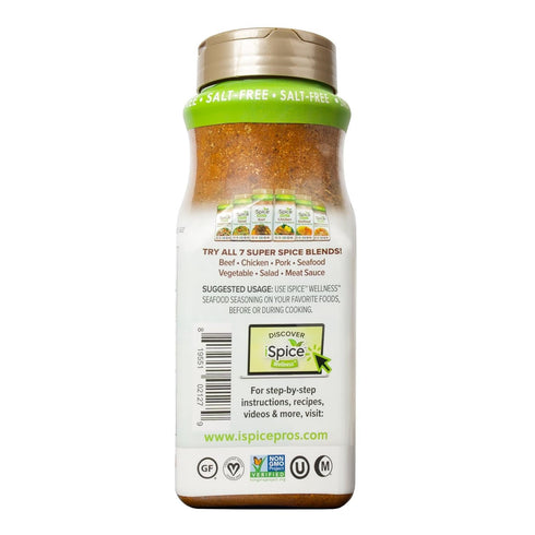 14.22 oz iSpice Blend| Seafood Seasoning | | Mixed Spice & Seasoning | Bulk Size | Halal | Kosher