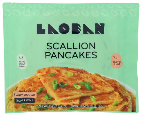 Laoban Dumplings Scallion Pancakes, 21 OZ