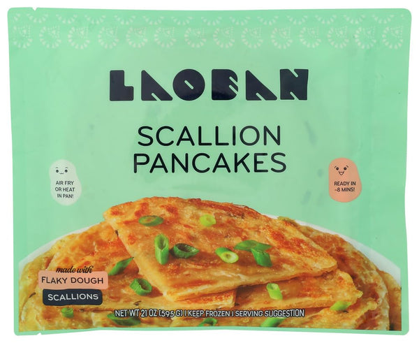 Laoban Dumplings Scallion Pancakes, 21 OZ