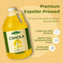 1-Gallon Healthy Harvest Canola Oil, Naturally Expeller Pressed, Gourmet Canola Cooking Oil, Medium-Heat Cooking, Great