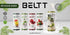 BELTT 100% 11.1 OZ Pack 12 Soursop Juice Fruit, No Added Sugar, No Preservatives, Not From Concentrate, Plant Based