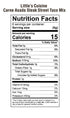 Little's Cuisine Street Taco Seasoning Mix, Carne Asada 1.0 oz (Case of 4), Non-GMO, Sugar-Free, Gluten-Free