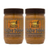 Saratoga Peanut Butter Company 2 JARS Major Maple - Maple Honey Peanut Butter. 16 Ounce Jar.