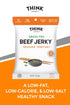 1.0 oz 8 Pack Think Jerky Sesame Teriyaki Beef Jerky, Grass-Fed High Protein Beef, Gluten Free, No Antibiotics