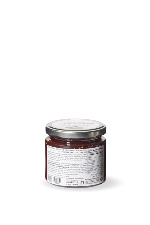 Frantoi Cutrera Cherry Tomato Jam Confettura Extra di Pomodoro Ciliegino , 7.9