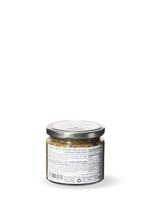 Frantoi Cutrera Creme di Capperi Siciliani - Sicilian Capers Paste