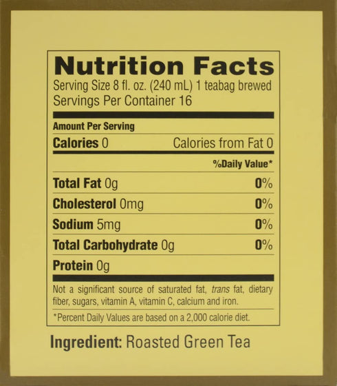 Yamamotoyama 16 Count (Pack 6) Packaging Hojicha Green Tea, of - May Vary