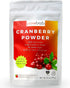 powbab Cranberry Powder from 100% USA Grown Organic Dried Cranberries. No Added