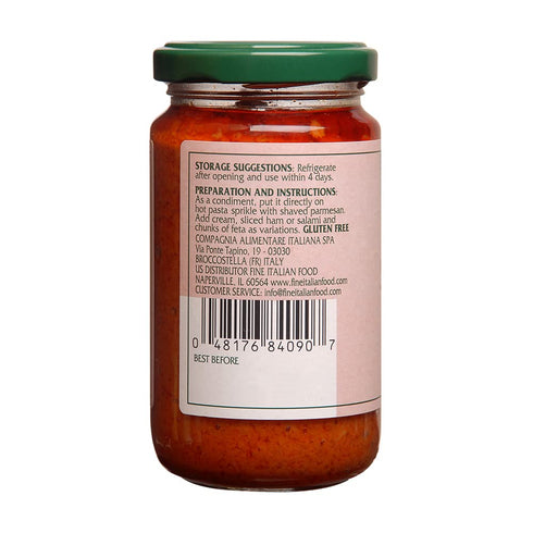 100% 6.5oz, (Pack 4) Mantova Italian Sundried Tomato Spread Paste - Bold & Savory Flavor, Perfect for Bruschetta