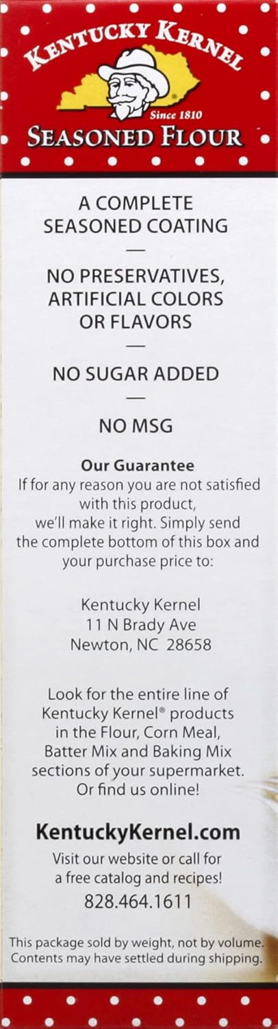 22 (Pack 6) Kentucky Kernel Seasoned Flour, Ounce