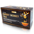 Elephant Park 25 Premium Sweet Honey Black Tea Individually Wrapped Bags Triple Infused with Real Honey Robust