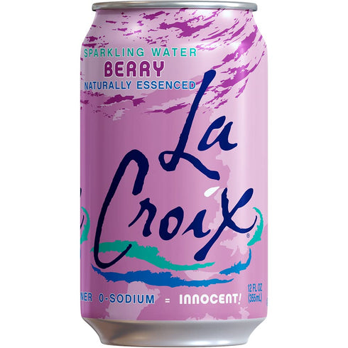 12 Oz (pack 12) La Croix Sparkling Water, Berry, Fl