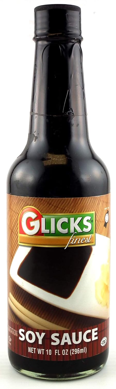 Glicks Gluten Free Soy Sauce, 10oz | Perfect for Sushi, Ramen, Stir Fry