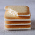 OSK 24 Japanese White Chocolate Langue de Chat Cookies Pieces Crisp Butter Cookies with Smooth White Chocolate Gift Box