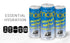 11.1 Oz (Pack 12) MOJO Coconut Water + Pineapple Juice | Hydration Drink & Sports Drink | Electrolytes Beverage |